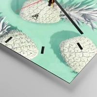 Esfera sin numeración, con rayas