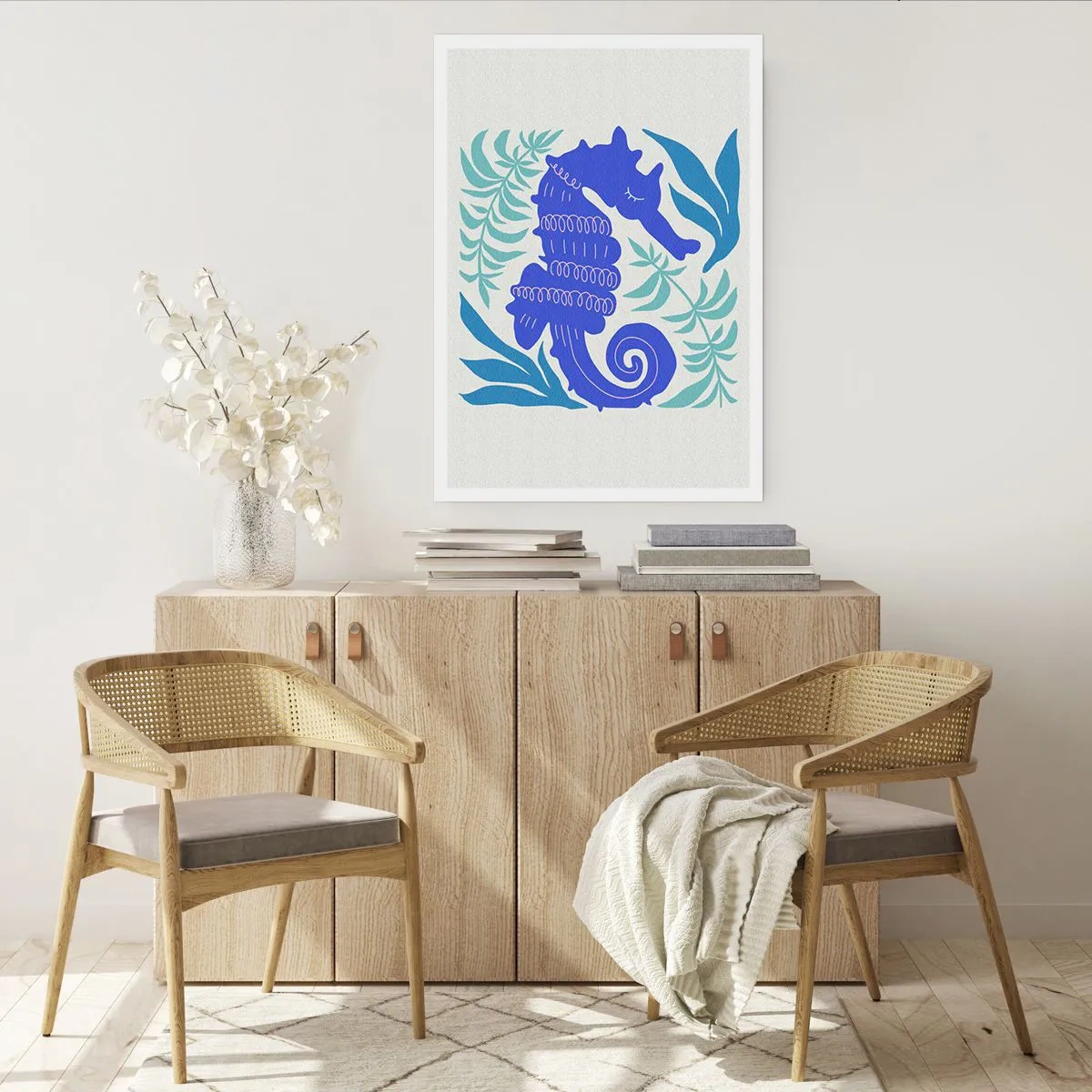 Póster - En una pradera submarina - 70x100 cm