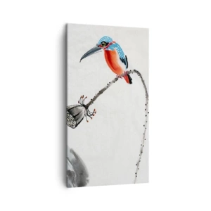 Cuadro sobre lienzo - Impresión de Imagen - La vida de la pradera - 45x80 cm