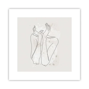 Póster - Un momento de ensueño - 30x30 cm