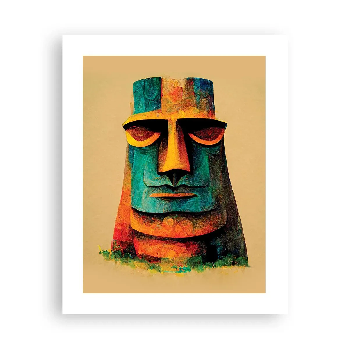 Póster - Escultural, pero simpática - 40x50 cm