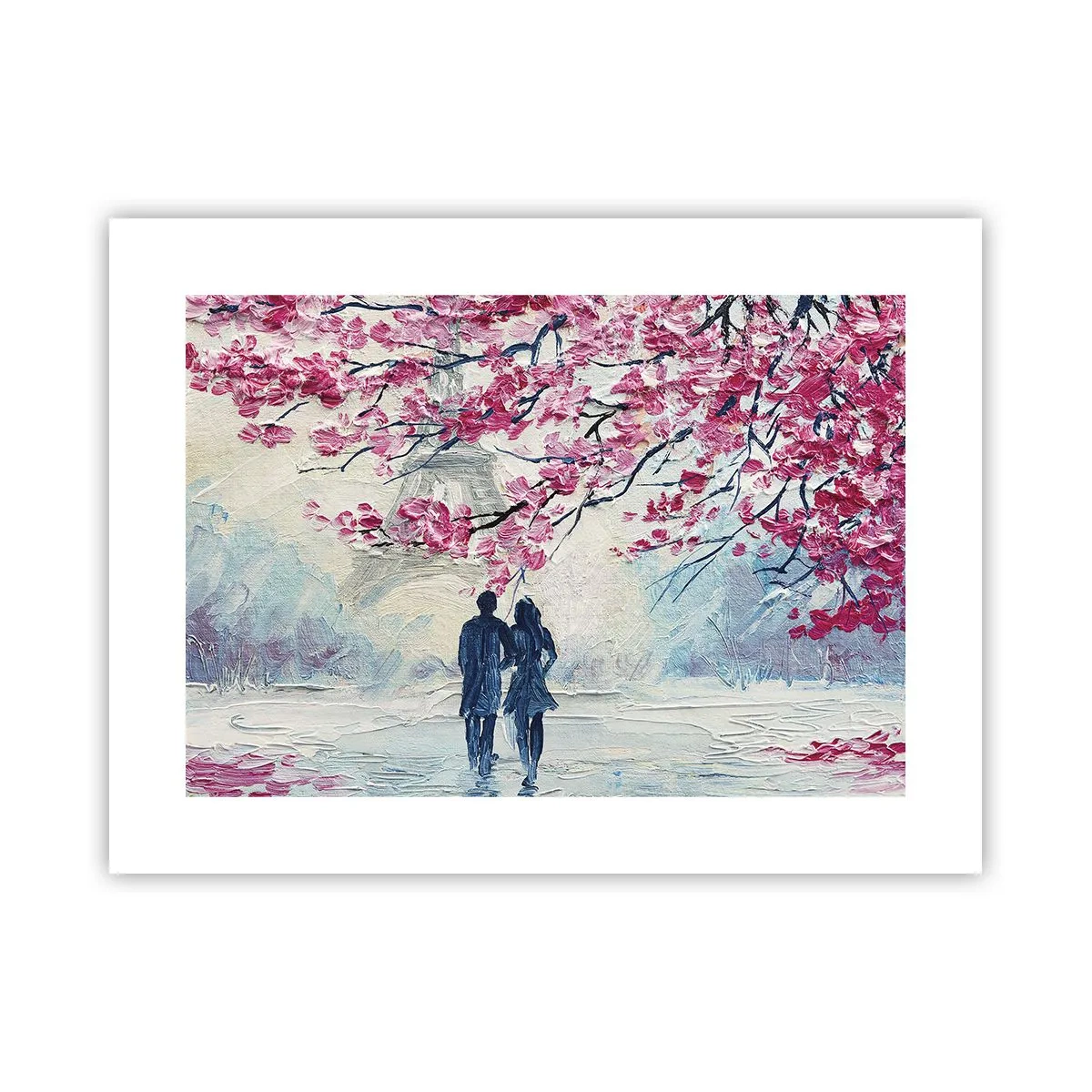 Póster - Un paseo romántico - 40x30 cm