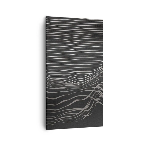 Cuadro sobre lienzo - Impresión de Imagen - Ritmo y acento - 45x80 cm