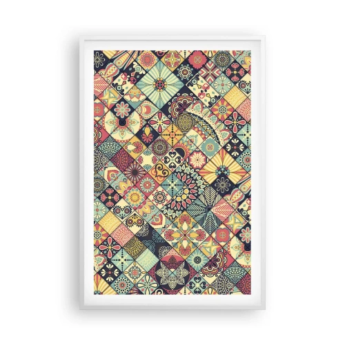 Póster en marco blanco - Clima marroquí - 61x91 cm