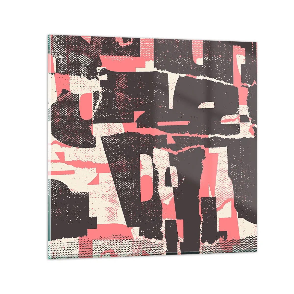 Cuadro sobre vidrio - Impresiones sobre Vidrio - Todo el ajetreo - 70x70 cm