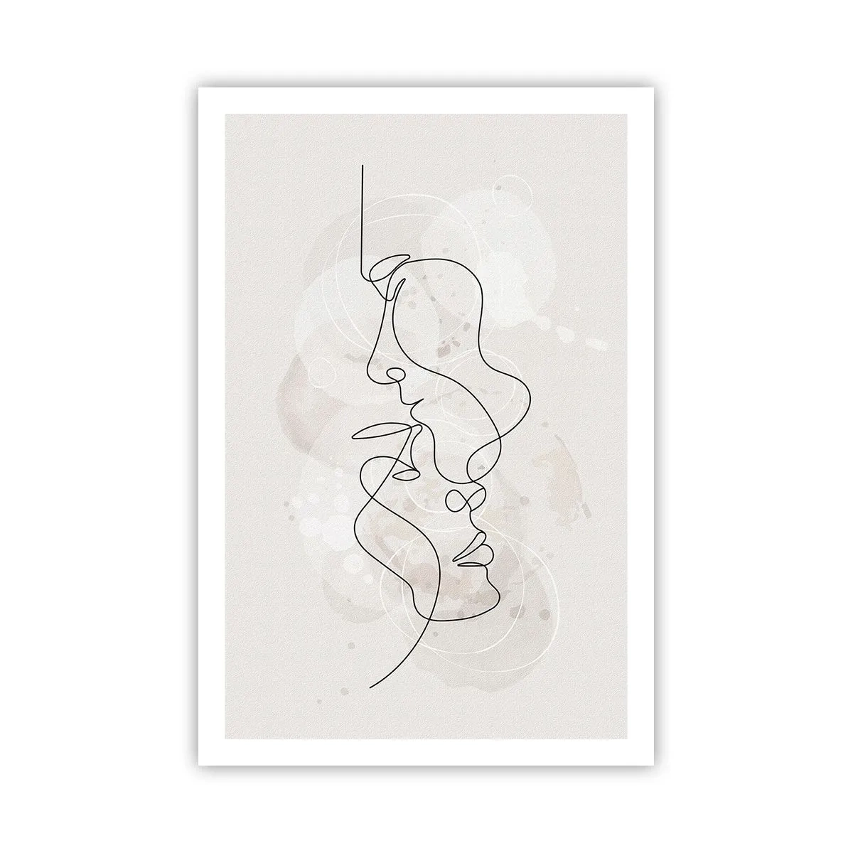 Póster - En un abrazo - 61x91 cm