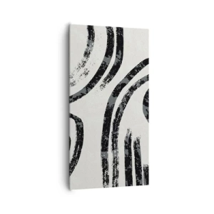 Cuadro sobre lienzo - Impresión de Imagen - A medias - 65x120 cm