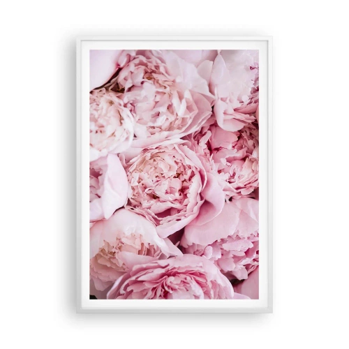 Póster en marco blanco - Cálido y fragante - 70x100 cm