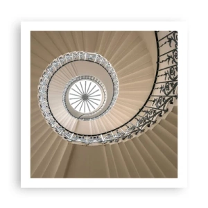 Póster - En el interior de una concha - 60x60 cm