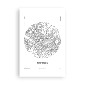 Póster - Anatomía de Florencia - 61x91 cm