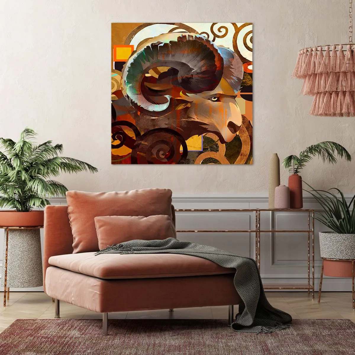 Cuadro sobre lienzo - Impresión de Imagen - Magia - religiones - rituales - 70x70 cm