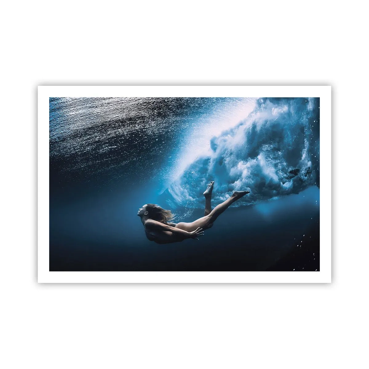 Póster - Una sirena contemporánea - 91x61 cm