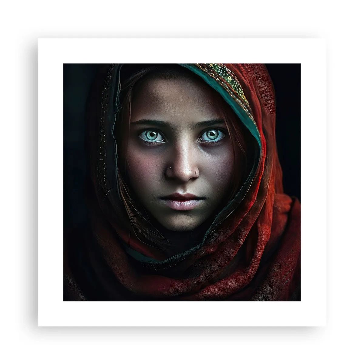 Póster - Princesa del Este - 40x40 cm