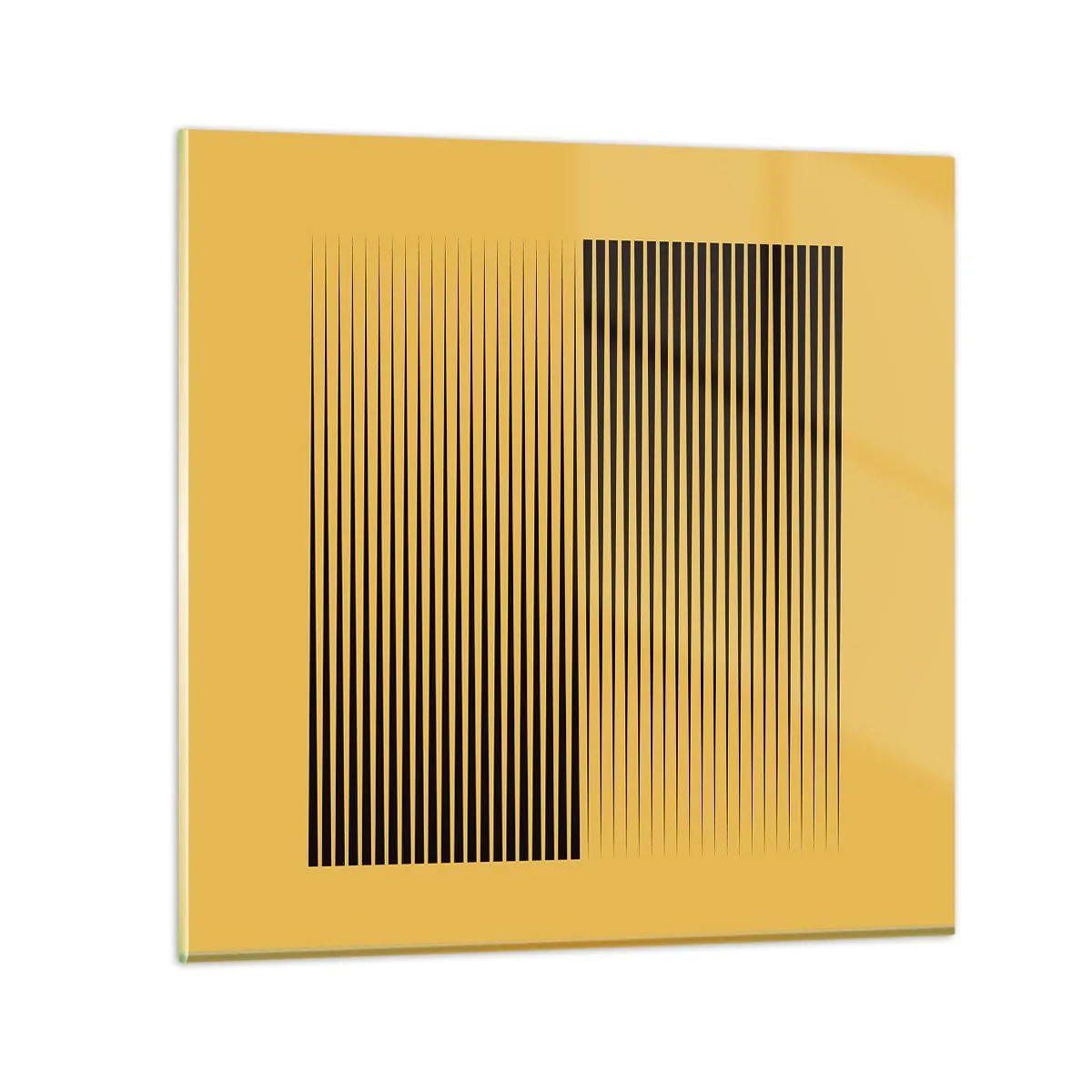 Cuadro sobre vidrio - Impresiones sobre Vidrio - Cuadrado de opuestos - 60x60 cm