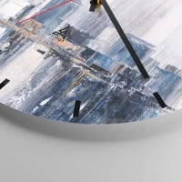 Esfera sin numeración, con rayas