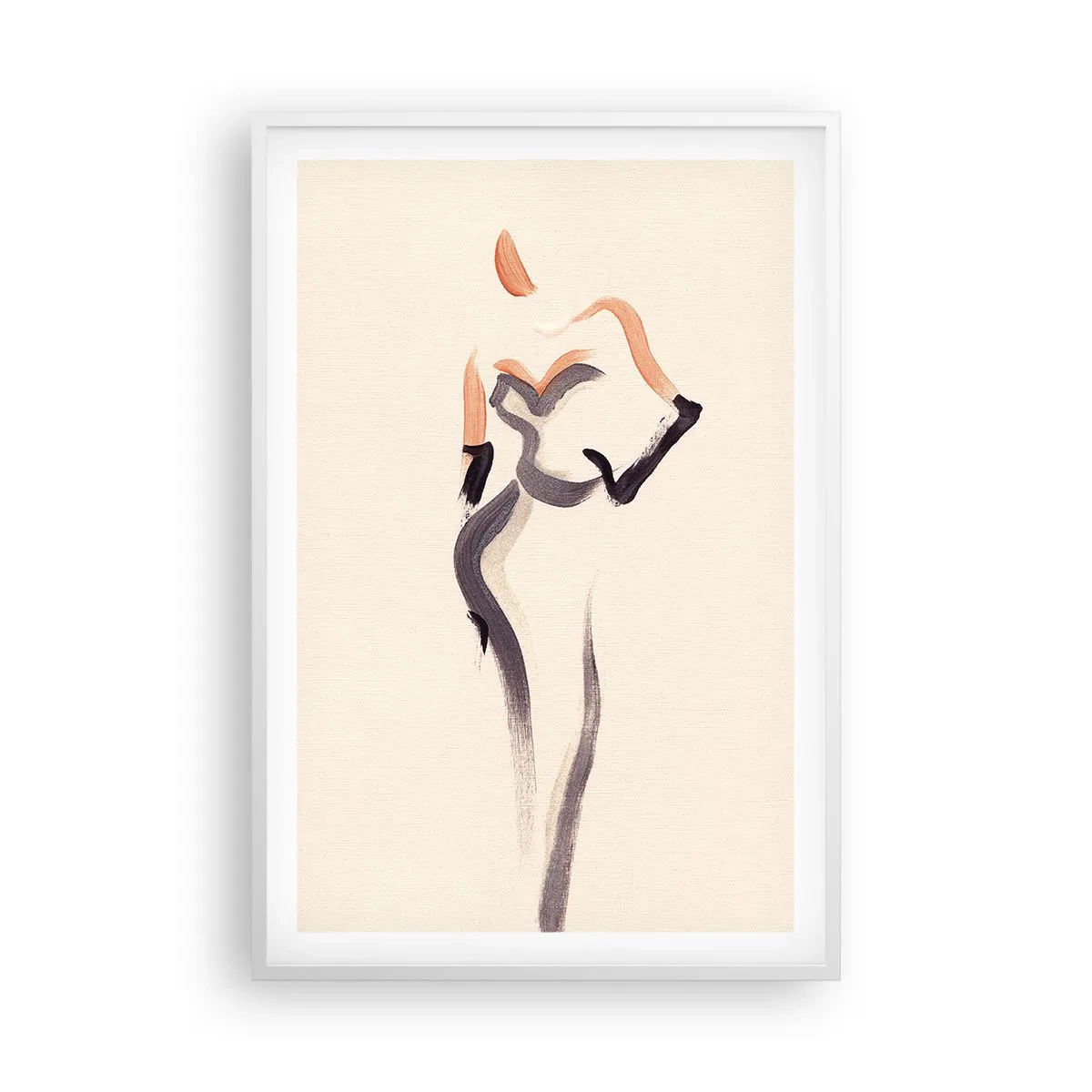 Póster en marco blanco - De los años dorados de Hollywood - 61x91 cm
