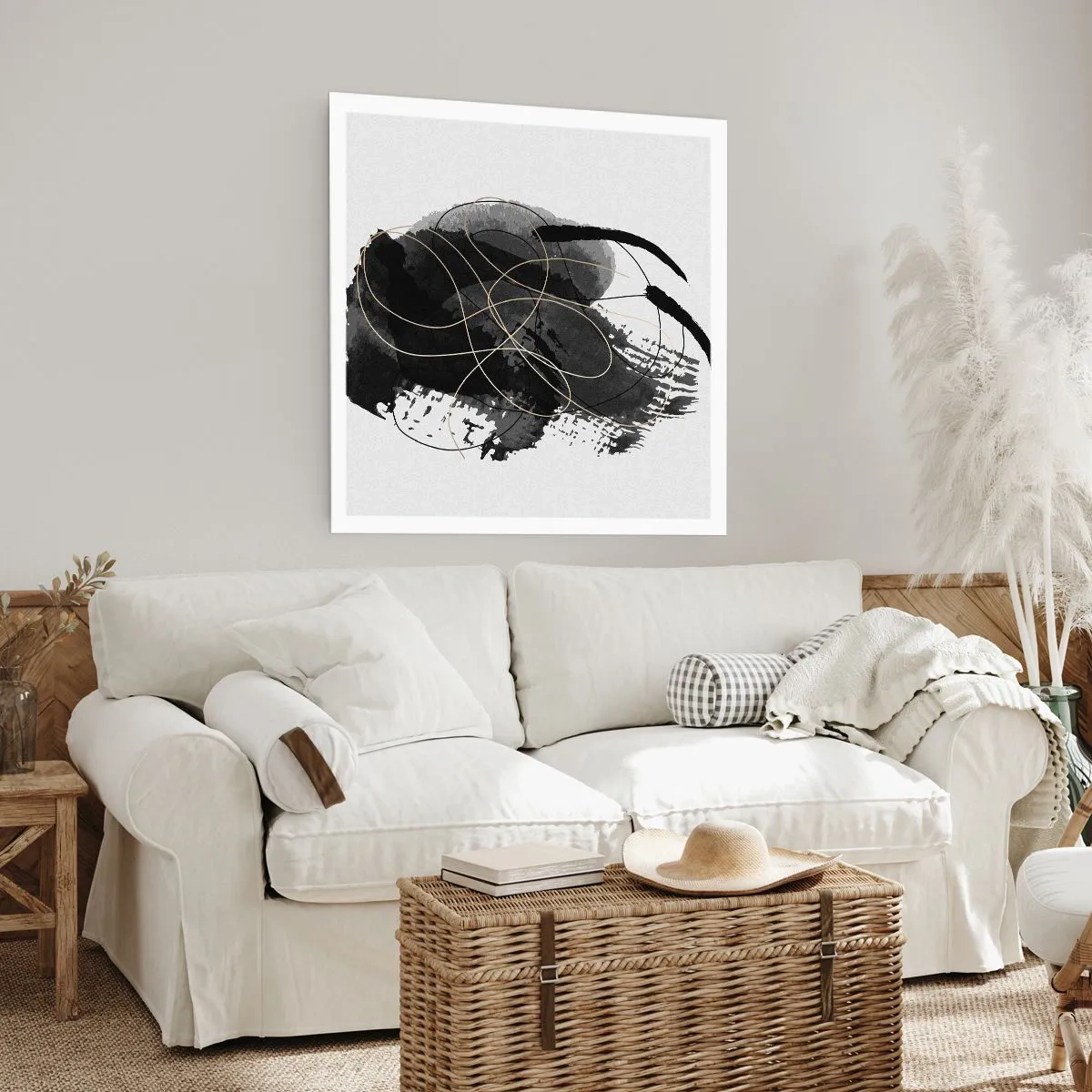 Póster - Salió de la negrura - 40x40 cm