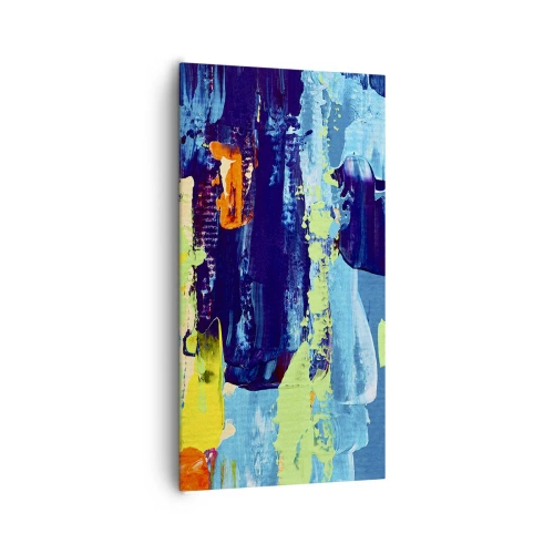 Cuadro sobre lienzo - Impresión de Imagen - ¡La vida es hermosa! - 65x120 cm