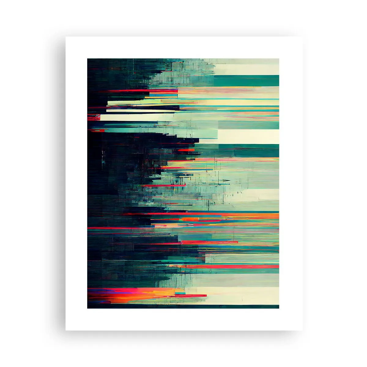 Póster - Ciudad futurista - 40x50 cm