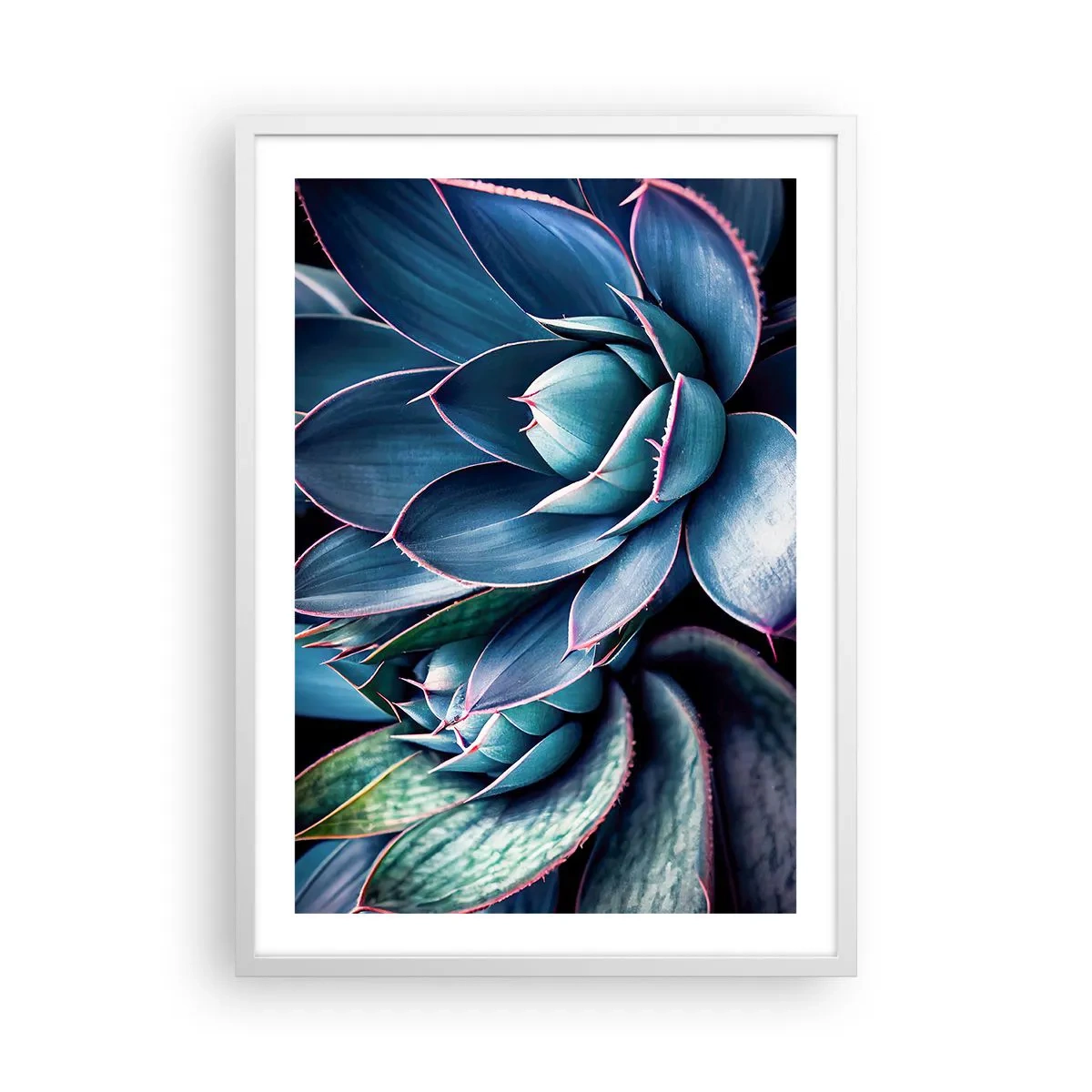 Póster en marco blanco - Fuerza vital - 50x70 cm