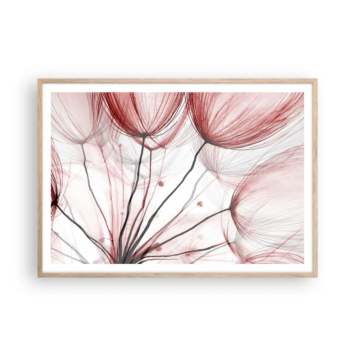 Póster en marco roble claro - Antes de partir - 100x70 cm