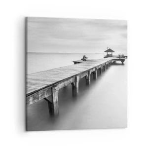 Cuadro sobre lienzo - Impresión de Imagen - Lejos - 50x50 cm