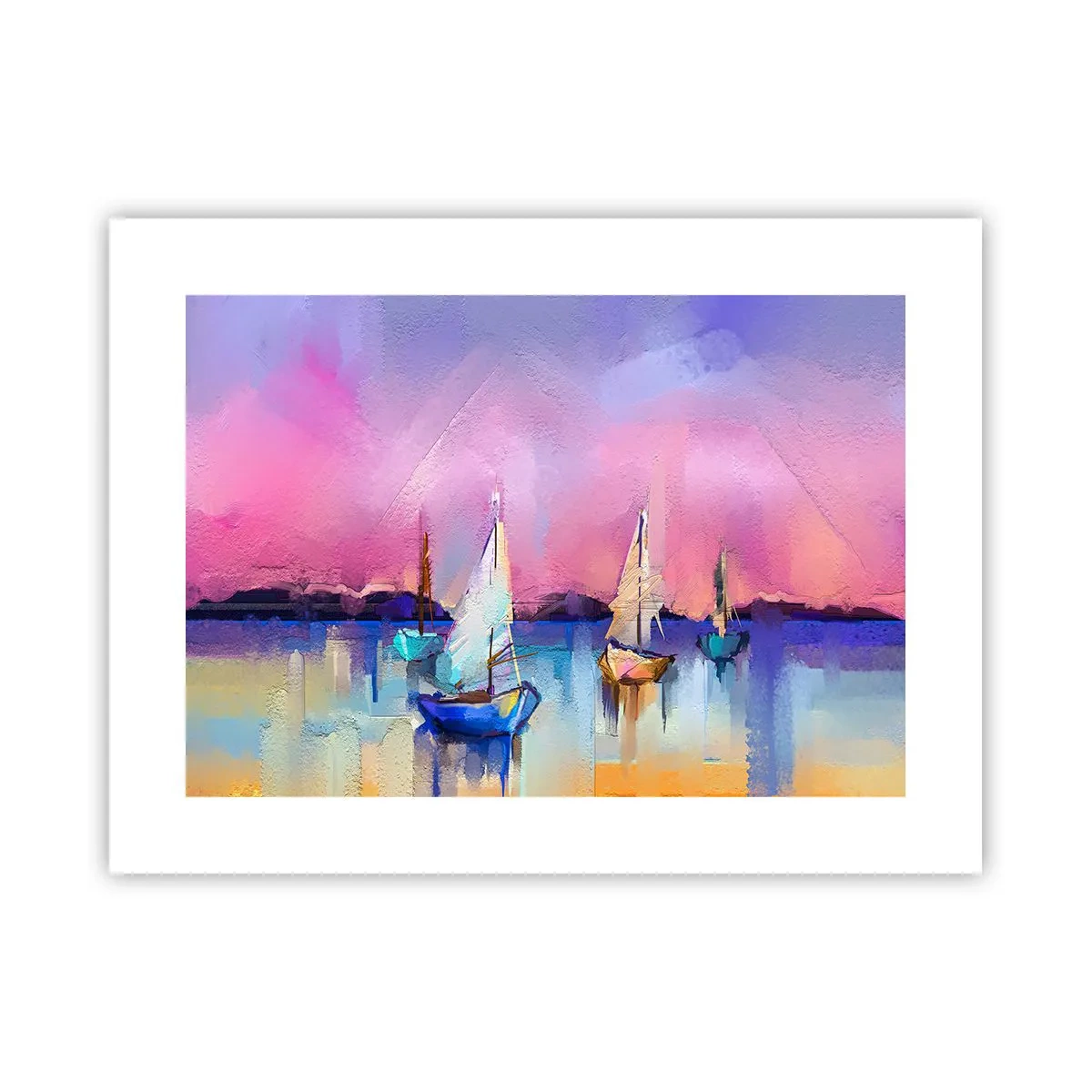 Póster - Dirección alta mar - 40x30 cm