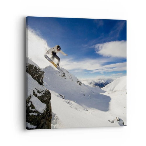 Cuadro sobre lienzo - Impresión de Imagen - Libertad sin fronteras - 40x40 cm