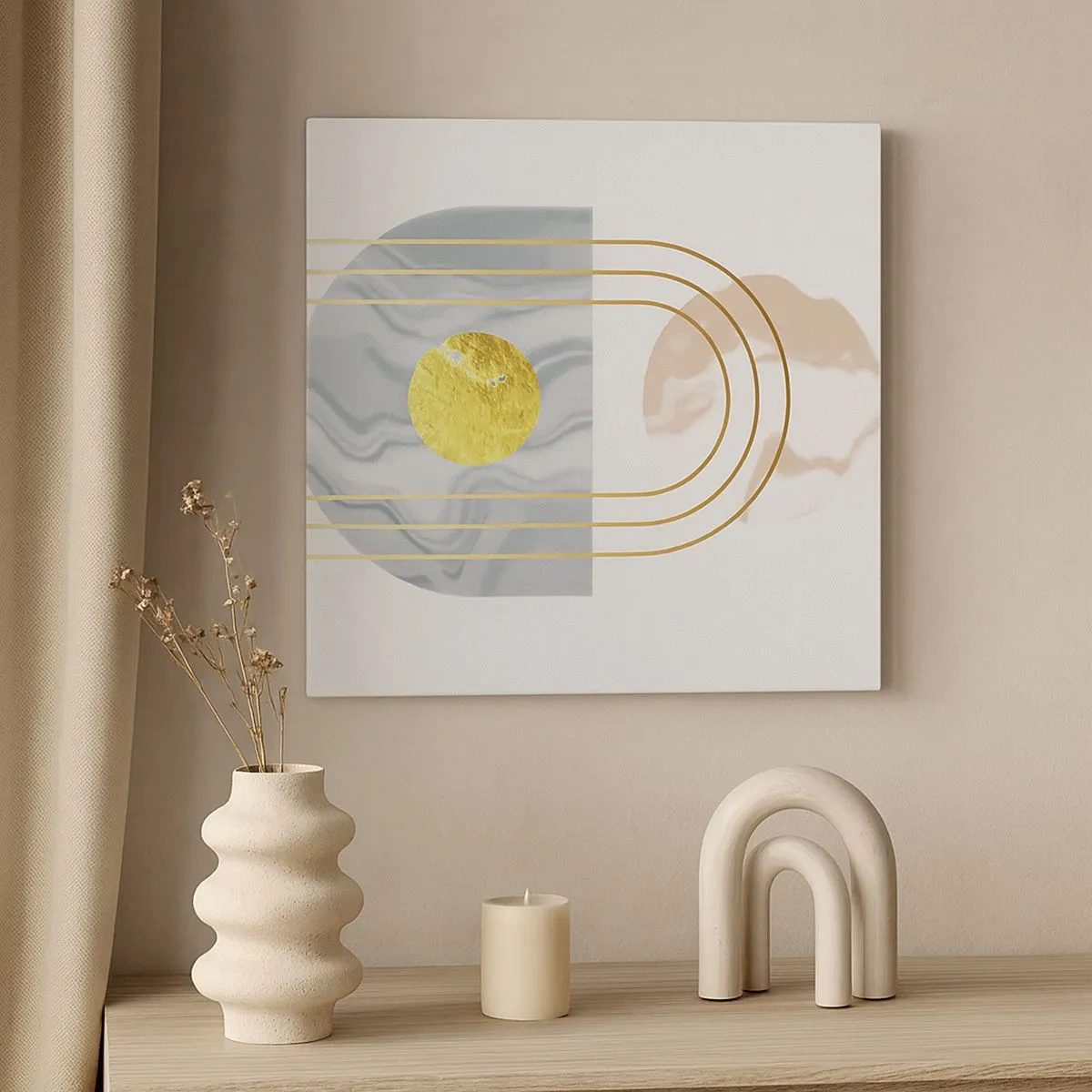 Cuadro sobre lienzo - Impresión de Imagen - Brillo y resplandor - 30x30 cm