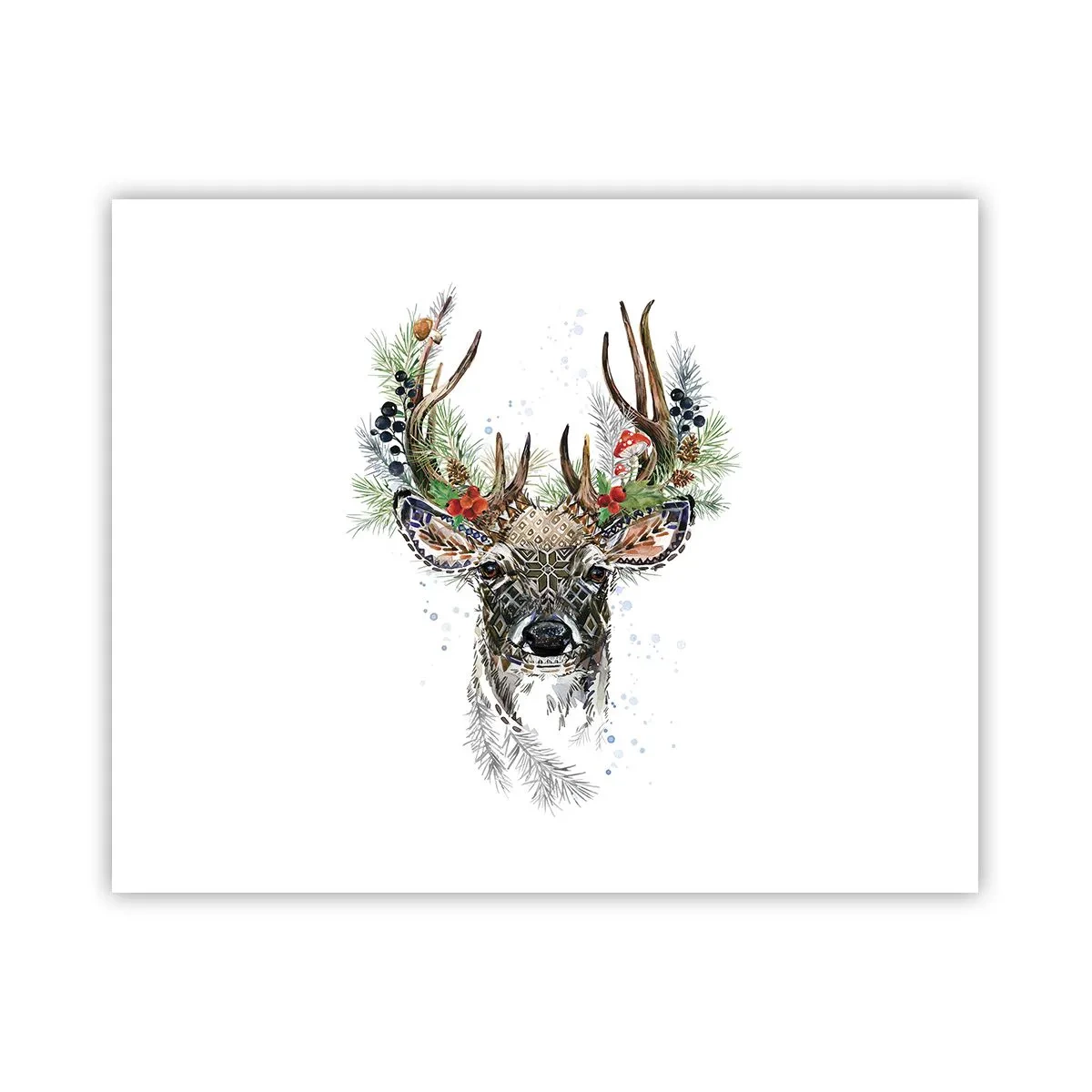 Póster - Con vestimenta festiva - 50x40 cm