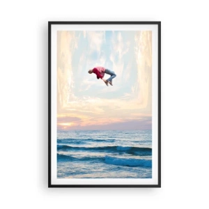 Póster en marco negro - A otra dimensión - 61x91 cm