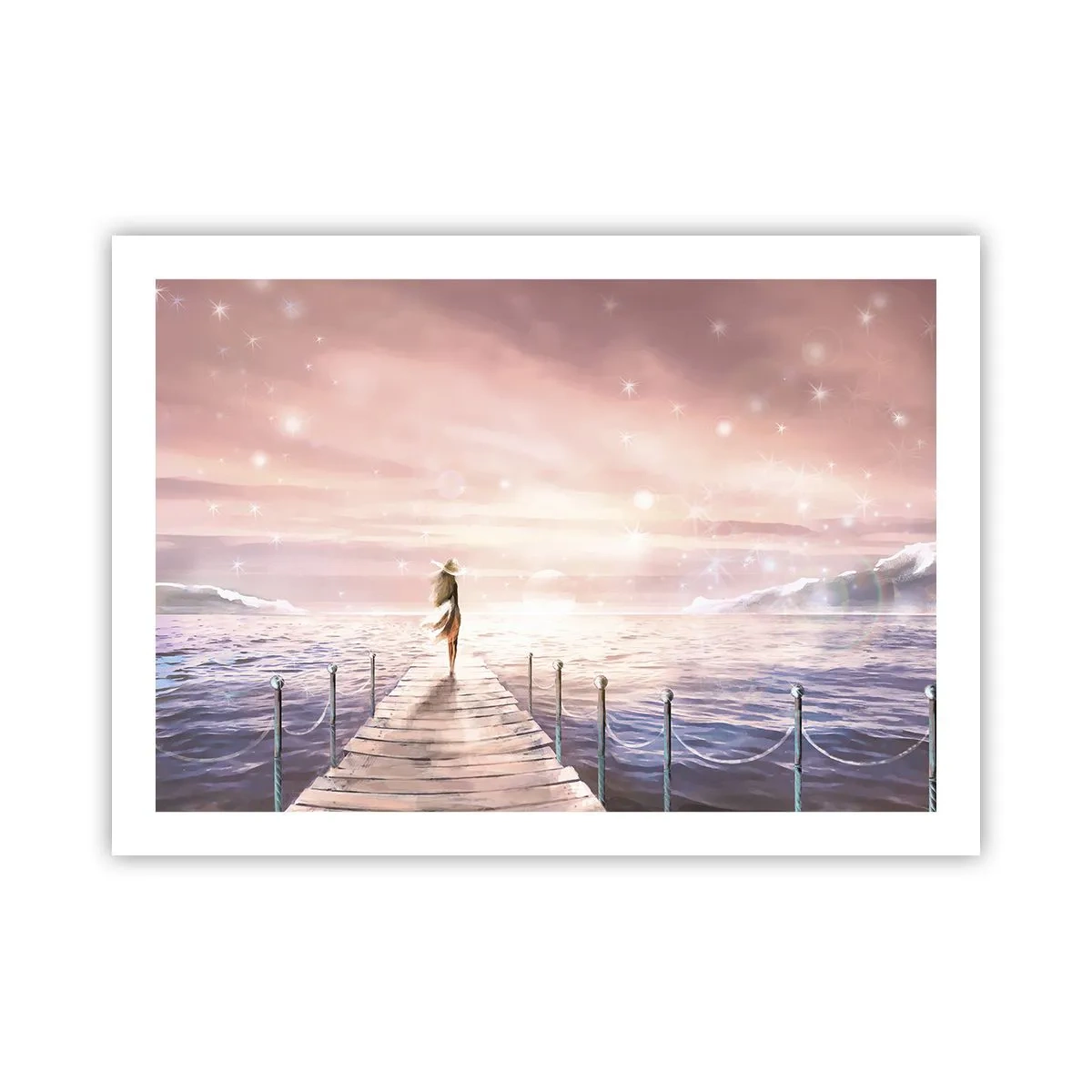 Póster - A la luz de un sueño - 70x50 cm