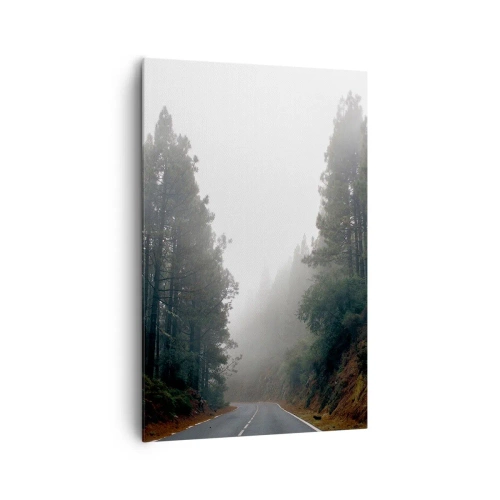 Cuadro sobre lienzo - Impresión de Imagen - La historia de un bosque mágico - 80x120 cm