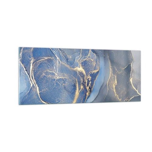 Cuadro sobre vidrio - Impresiones sobre Vidrio - Polvo de oro - 100x40 cm