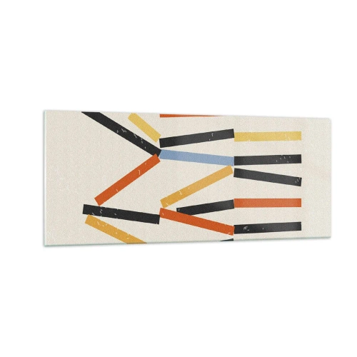 Cuadro sobre vidrio - Impresiones sobre Vidrio - Composición horizontal - 100x40 cm