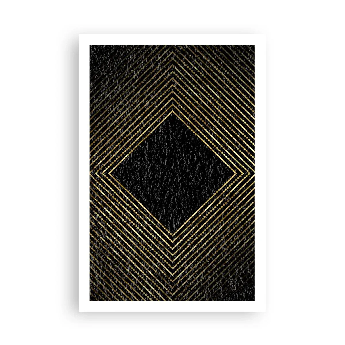Póster - Geometría al estilo glamour - 61x91 cm
