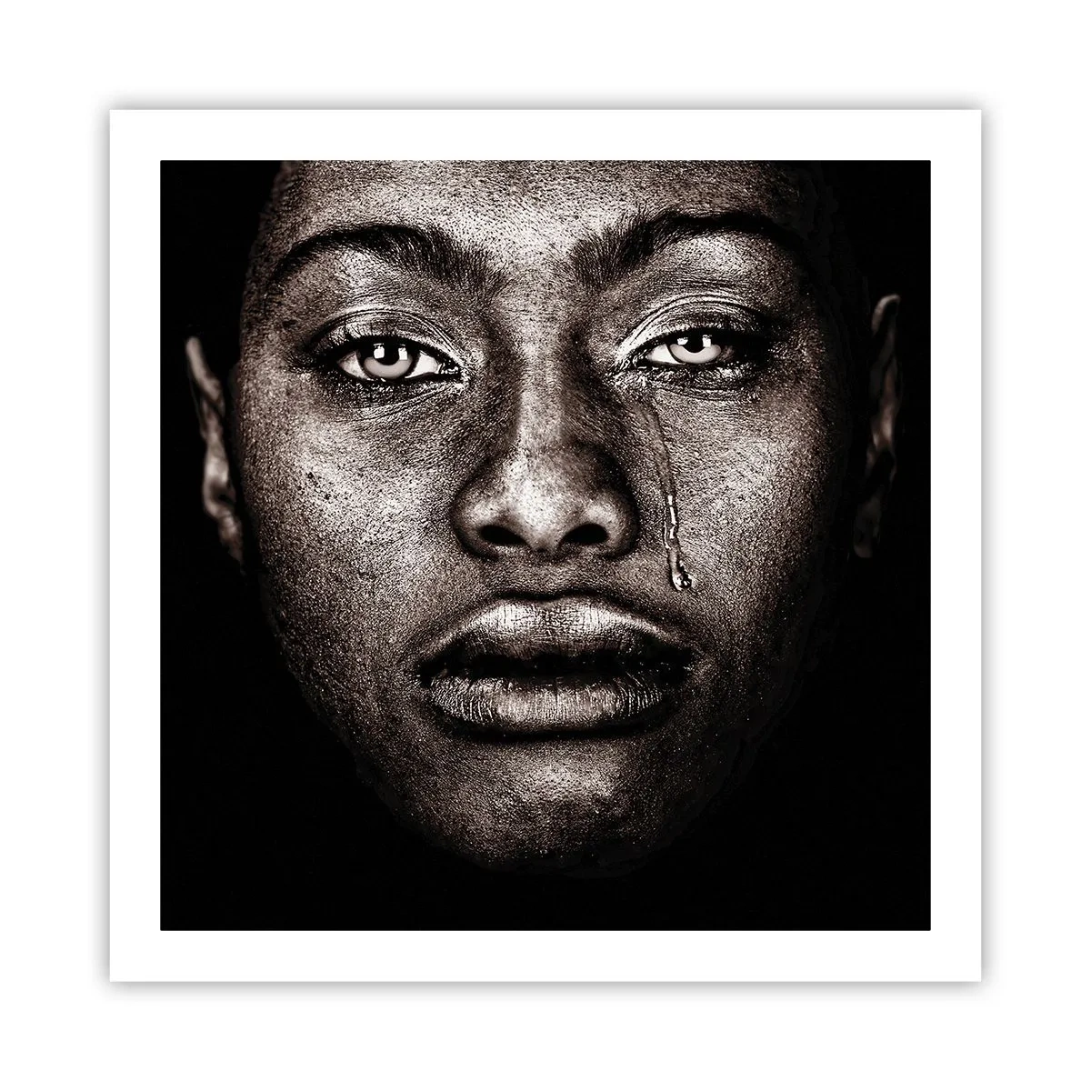 Póster - Una lágrima - 60x60 cm