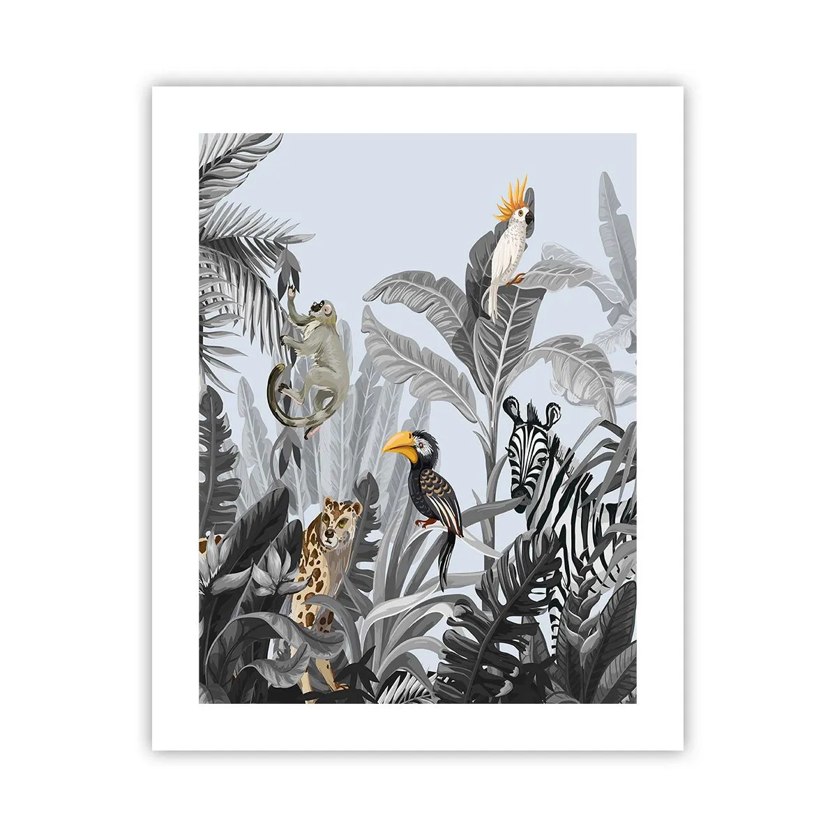 Póster - Un cuento de hadas africano - 40x50 cm