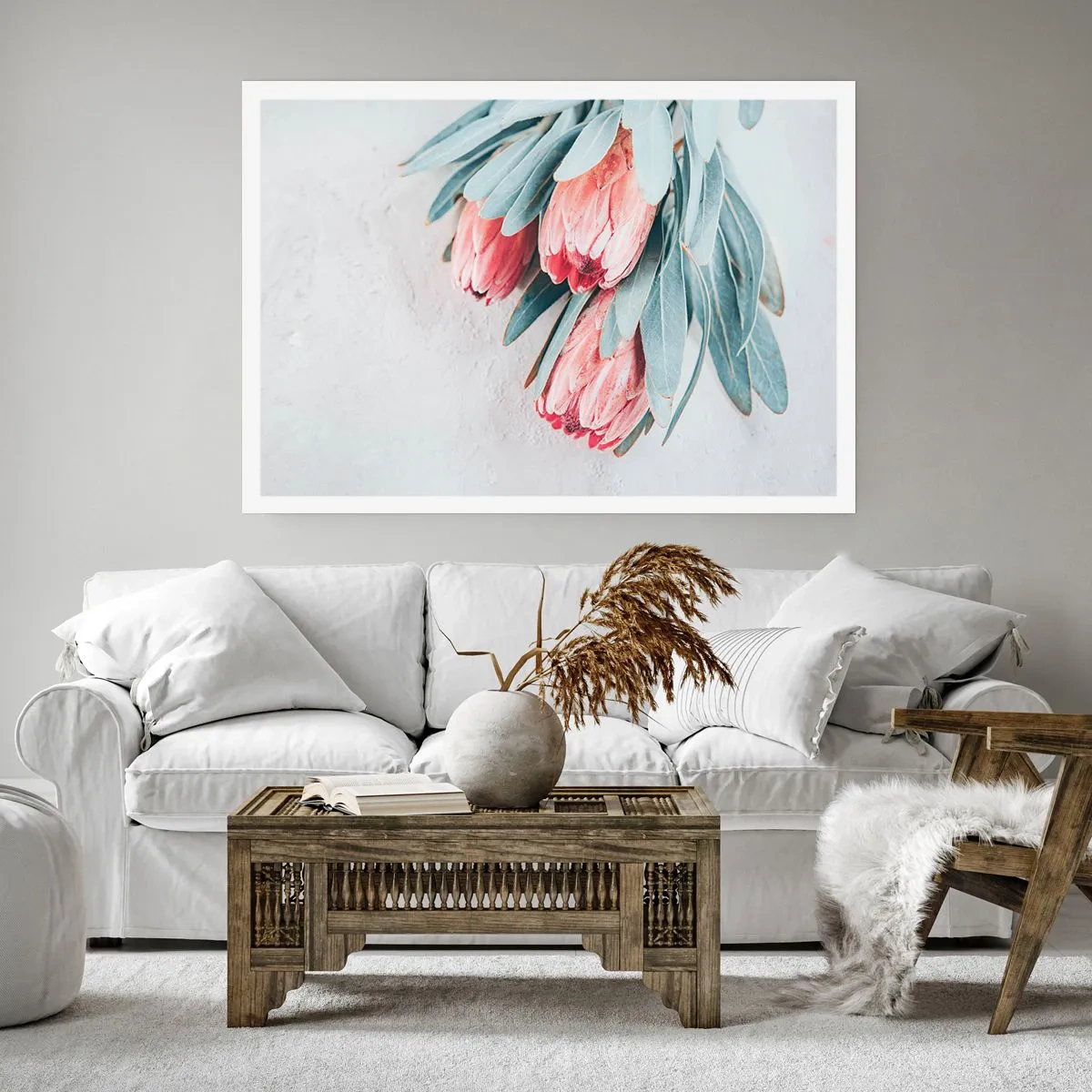 Póster - Avergonzada de su propia belleza - 91x61 cm