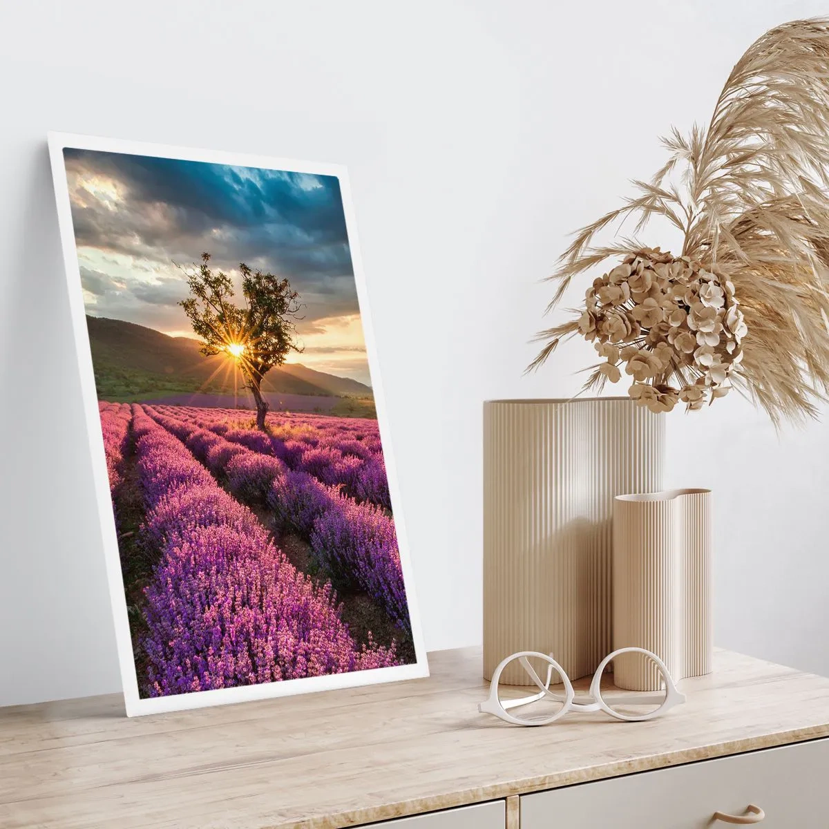 Póster - Aroma en lila - 61x91 cm