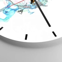 Esfera sin numeración, con rayas