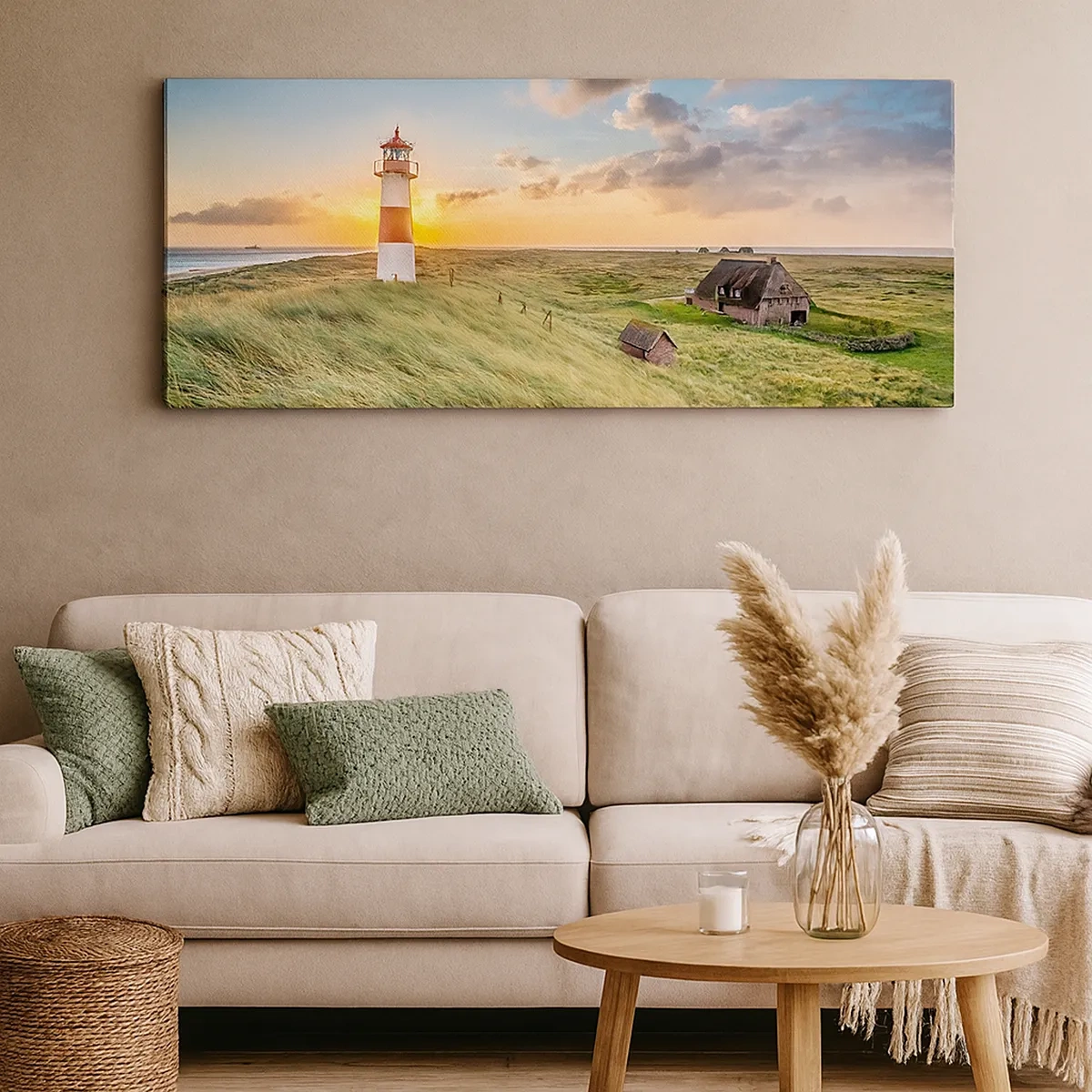 Cuadro sobre lienzo - Impresión de Imagen - Entre las olas - 30x30 cm