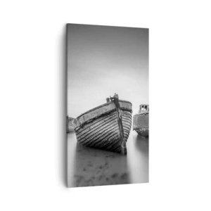 Cuadro sobre lienzo - Impresión de Imagen - Ahora solo quedan los recuerdos... - 45x80 cm