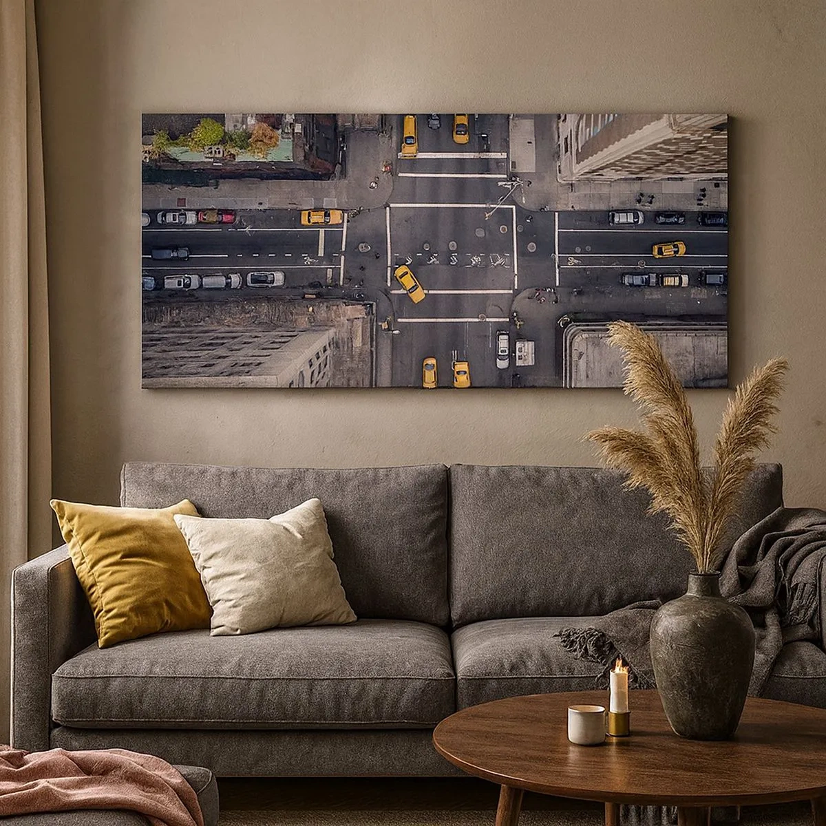 Cuadro sobre lienzo - Impresión de Imagen - Una simple elección - 100x40 cm