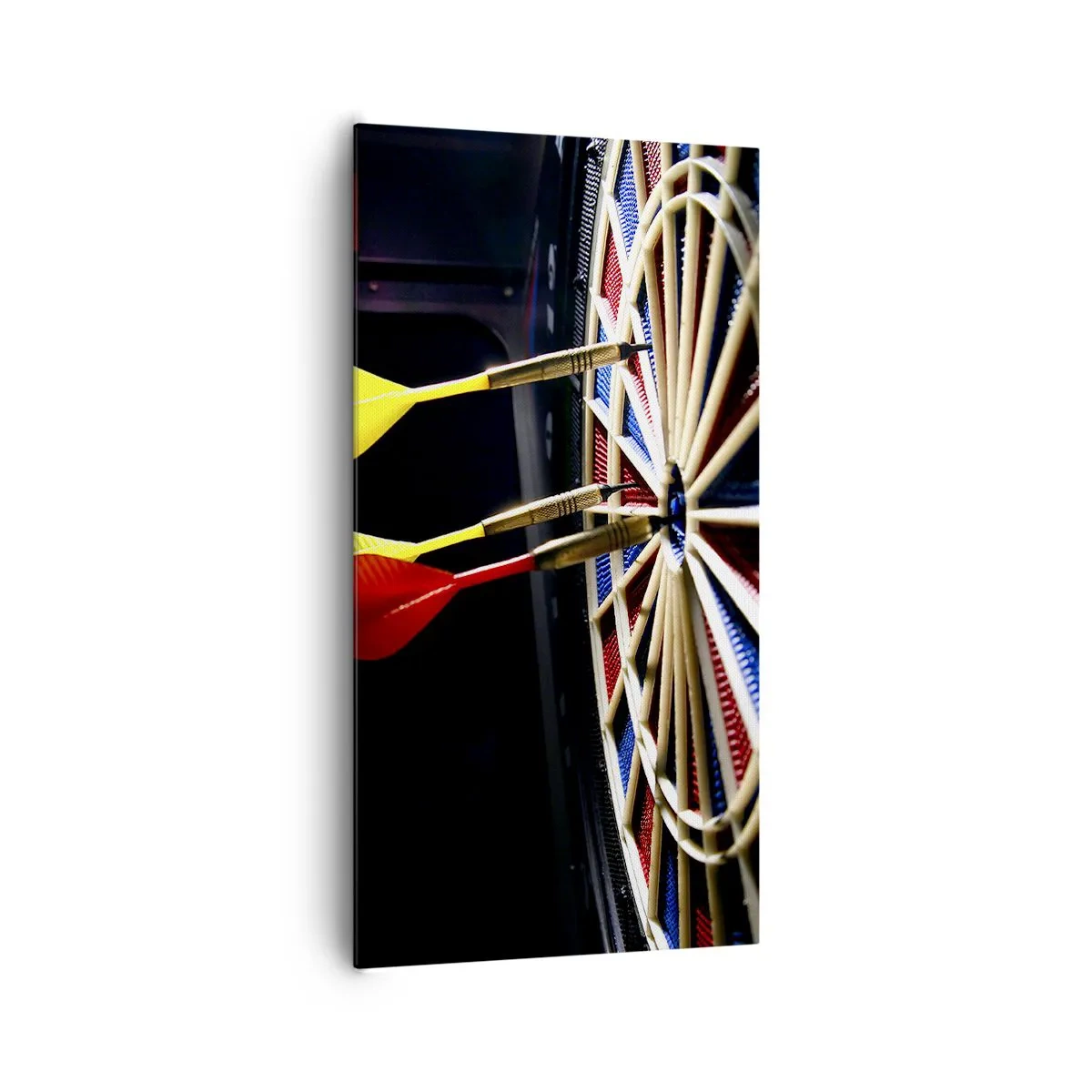 Cuadro sobre lienzo - Impresión de Imagen - En el blanco - 65x120 cm