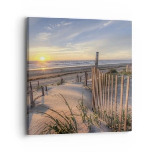 Cuadro sobre lienzo - Impresión de Imagen - El resplandor y la sombra del viento - 30x30 cm