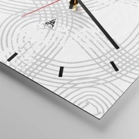 Esfera sin numeración, con rayas