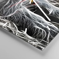 Esfera sin numeración, con rayas