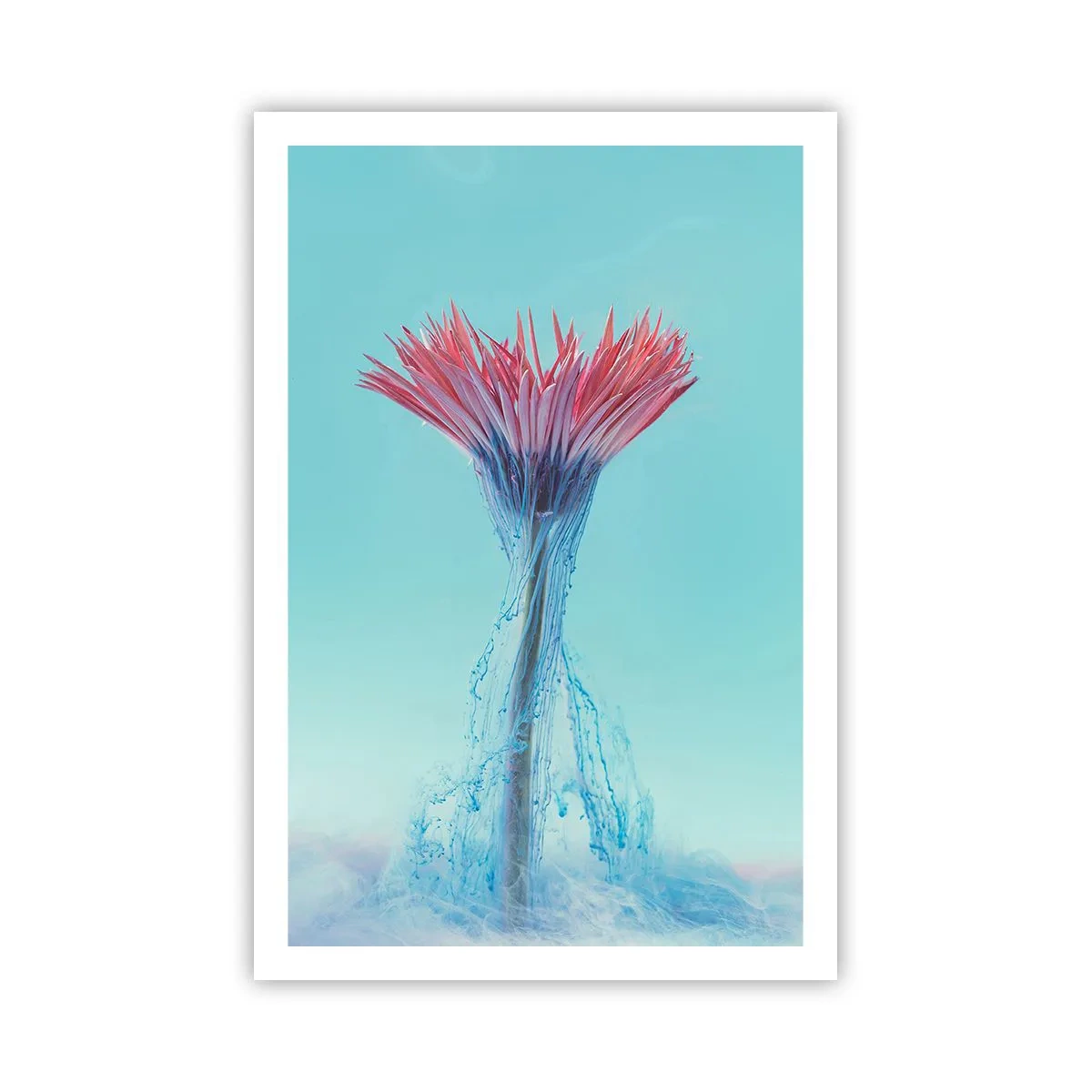 Póster - En un abrazo vigorizante - 61x91 cm