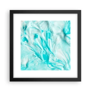 Póster en marco negro - Juntos para siempre - 30x30 cm